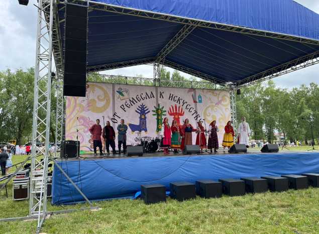 На фестивале «От ремесла к искусству» в г. Спасске выступил ансамбль «Миряне»